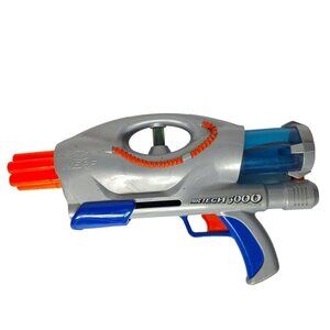 Nerf Air Tech 3000 Liquitron Blue Dart Gun Blaster